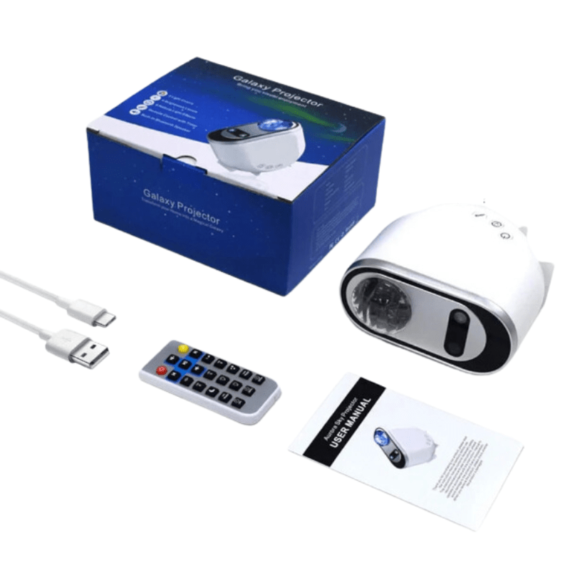 3-in-1 Galaxy Projector with White Noise, Bluetooth Audio and Rhythm Mode