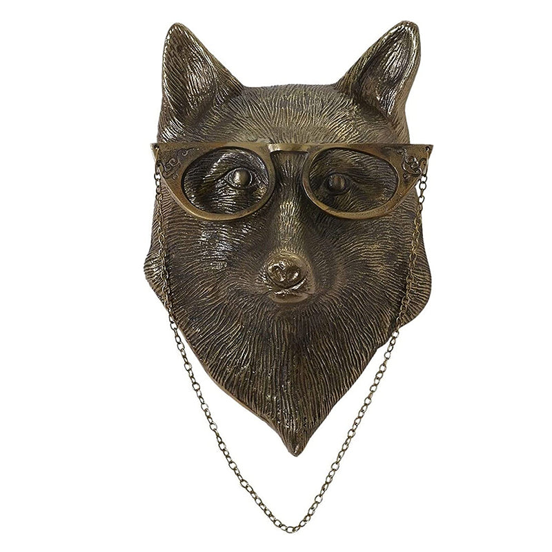 Abstract Animal Head Sculpture Resin Animal Statue Modern Home Decor Art Ornament