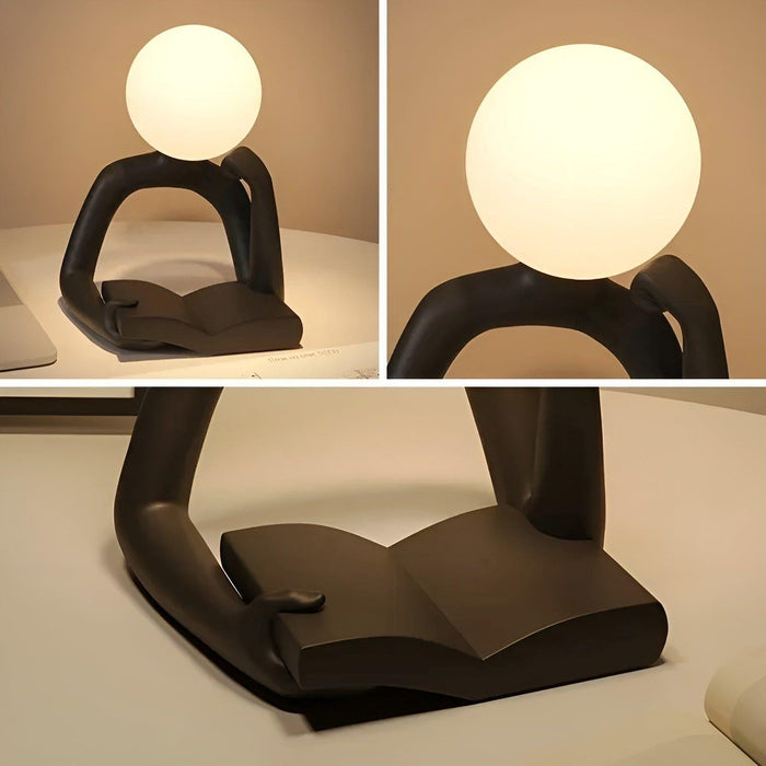 Abstract Sculpture Table Lamp Modern Artistic Desk Lamp Decorative Lighting for Living Room and Office