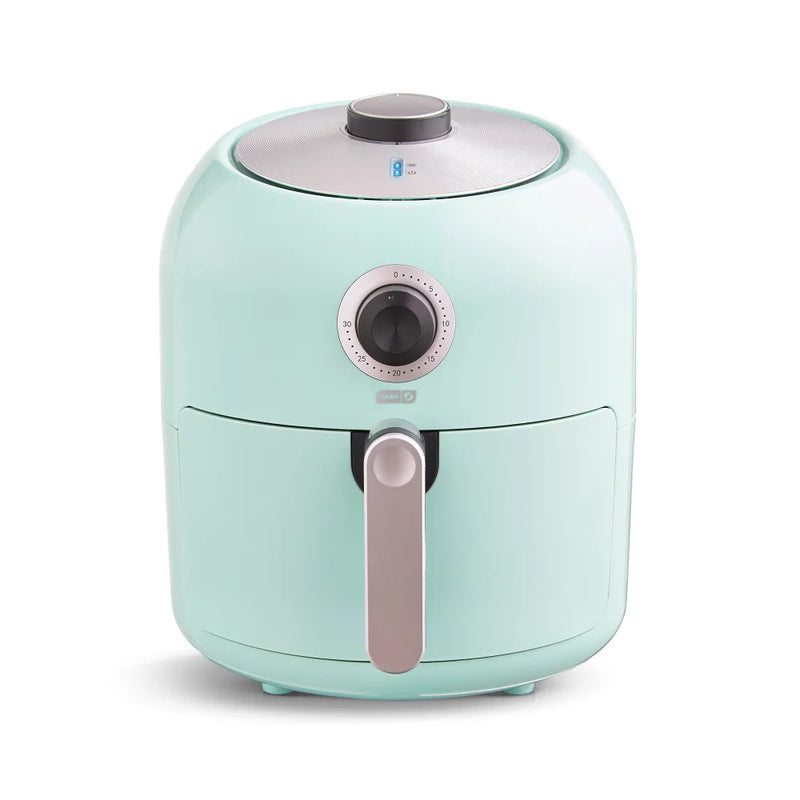 Compact Single Serve Air Fryer Small Basket Oil Free Cooker