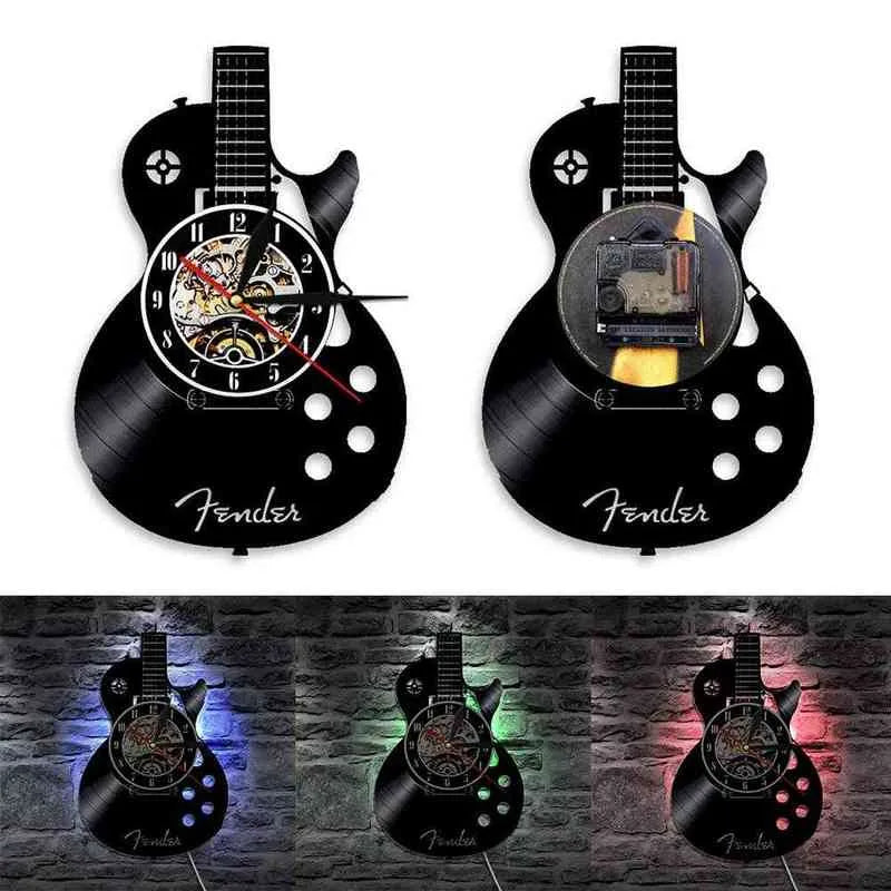 Creative Guitar Wall Clock – Musical Decorative Wall Clock for Home, Studio & Music Lovers