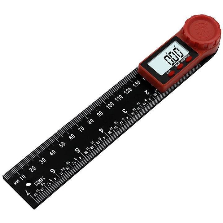 Digital Angle Finder Protractor with LCD Display Precision Angle Measuring Tool for Woodworking Construction Carpentry