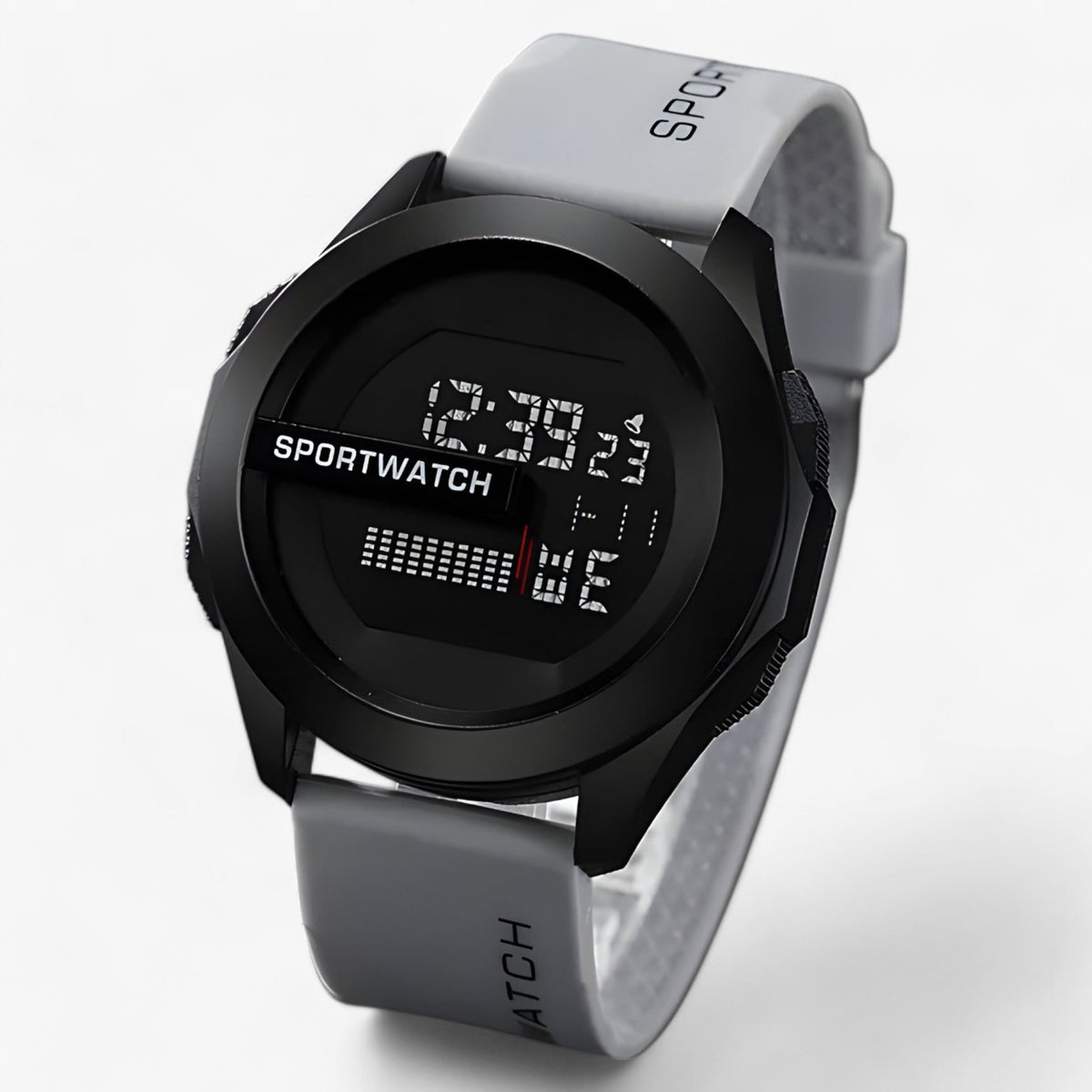 Digital Waterproof Sports Watch Men Outdoor Military Style