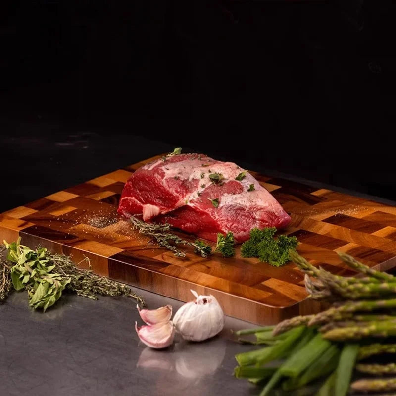 Double Sided Cutting Board Non Slip Kitchen Chopping Board Durable Food Prep Board