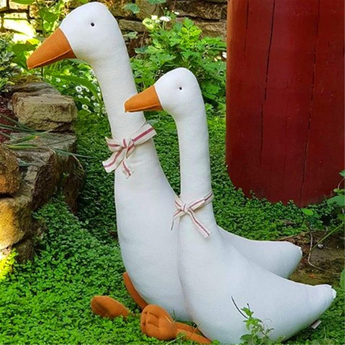 Duck Plush Pillow Toy Soft Kids Cushion Nursery Room Decor