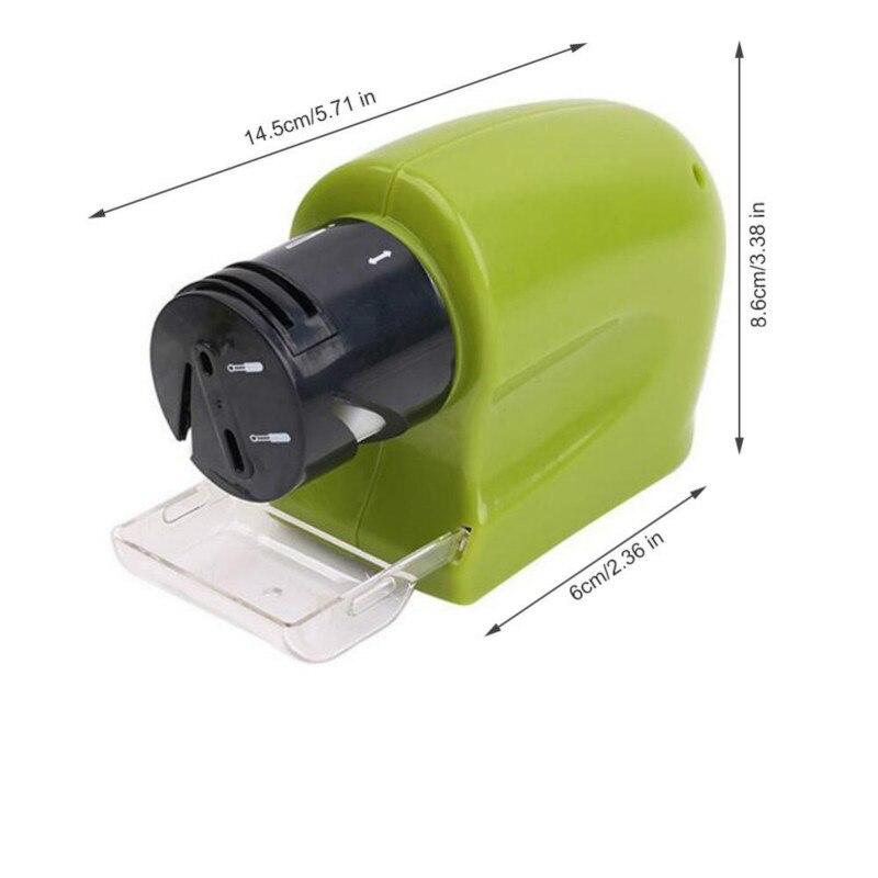 Electric Knife Sharpener Automatic Kitchen Knife Scissors Sharpener Diamond Grinding