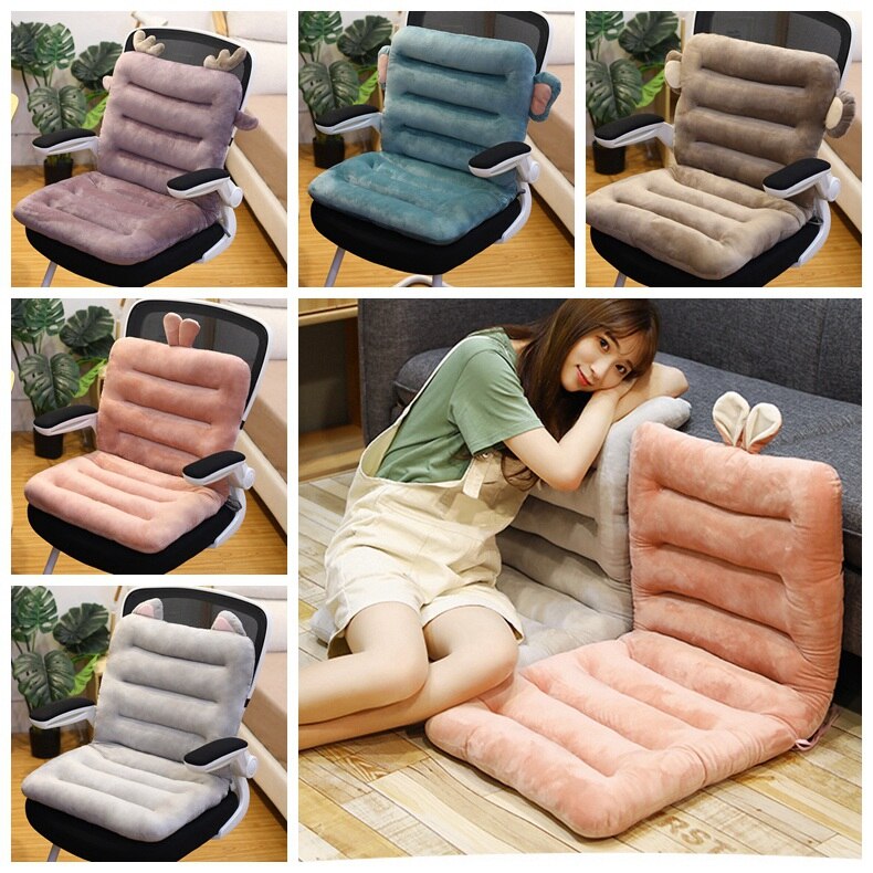 Ergonomic Back Support Seat Cushion Posture Corrector Non Slip Lumbar Pillow