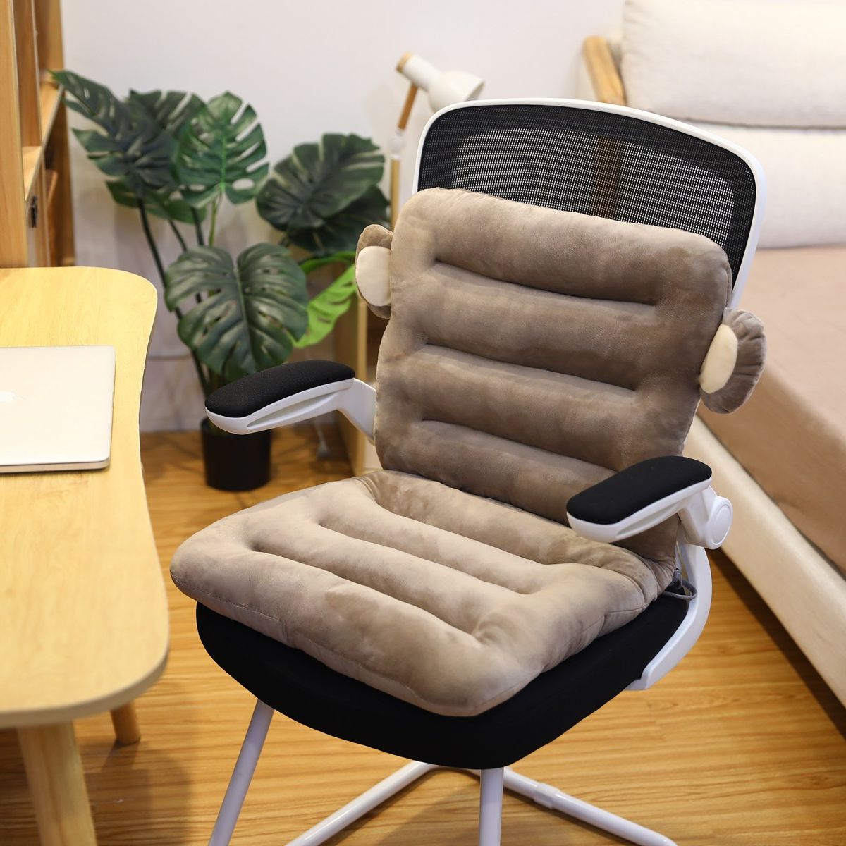Ergonomic Seat Cushion Back Support Sitting Comfort