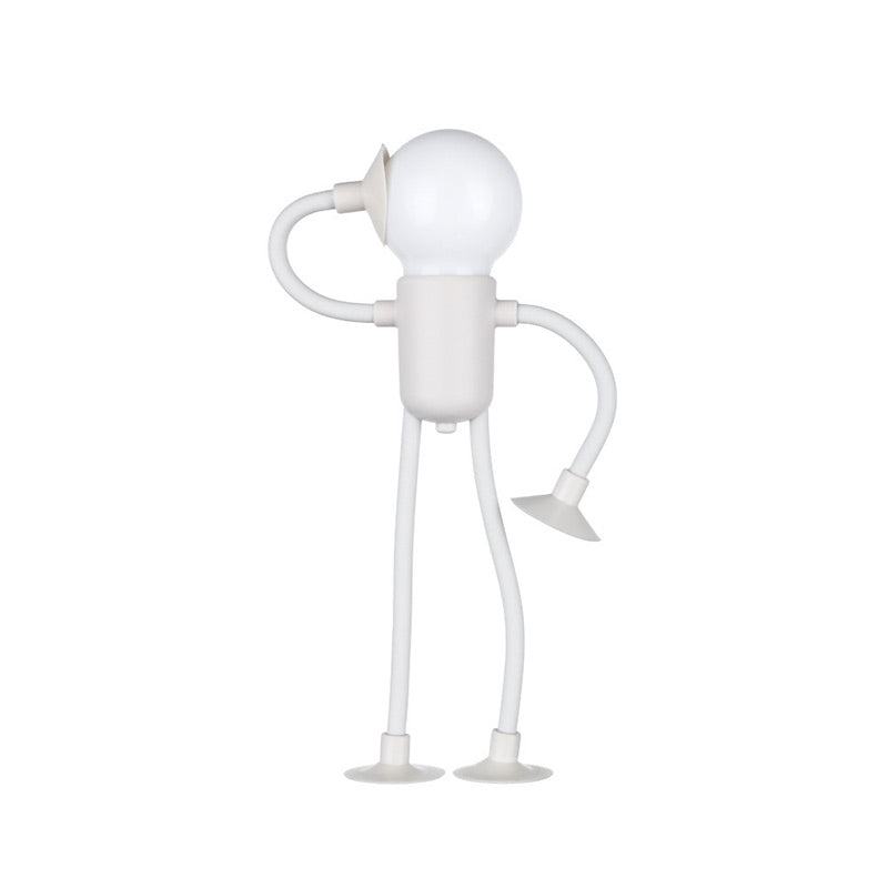 Flexible Athlete LED Night Light with Suction Cup Adjustable Room Lamp