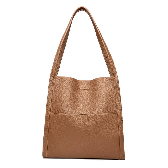 Handcrafted Casual Shoulder Bag with Adjustable Strap Large Capacity Everyday Crossbody Handbag