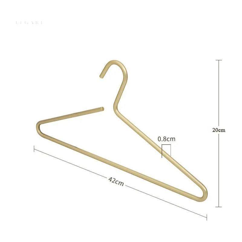 Heavy Duty Space Saving Clothes Hanger Organizer for Pants Sweaters and Shirts Matte Closet Storage Rack 5 Piece Set