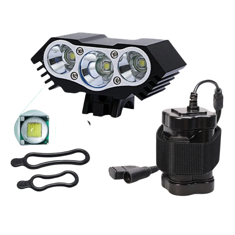 High Power LED Bicycle Front Light for Maximum Night Visibility