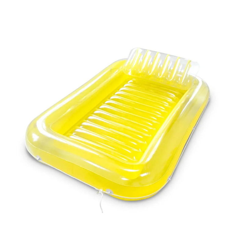Inflatable Suntan Pool Lounge Float Full Body Sunbathing Mat