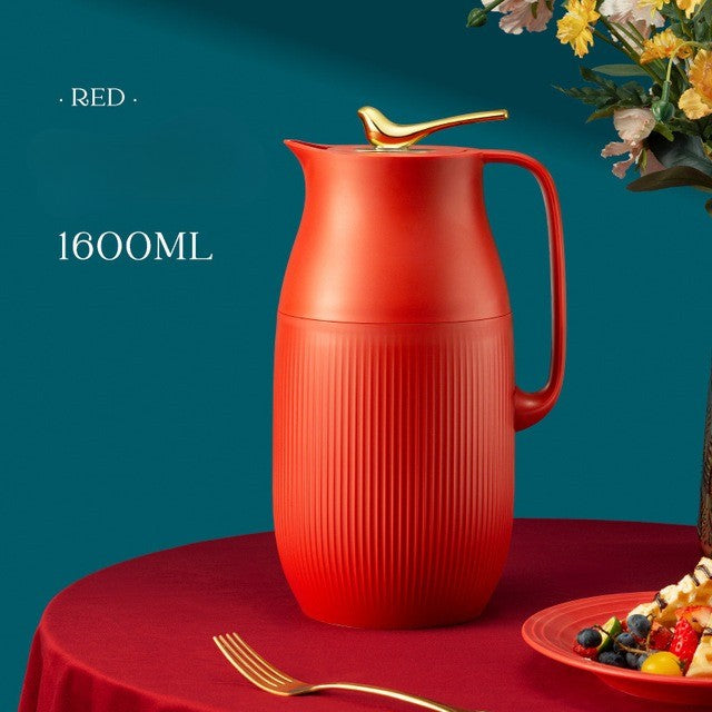 Insulated Thermos Bottle Stainless Steel Large Capacity Leakproof Minimalist