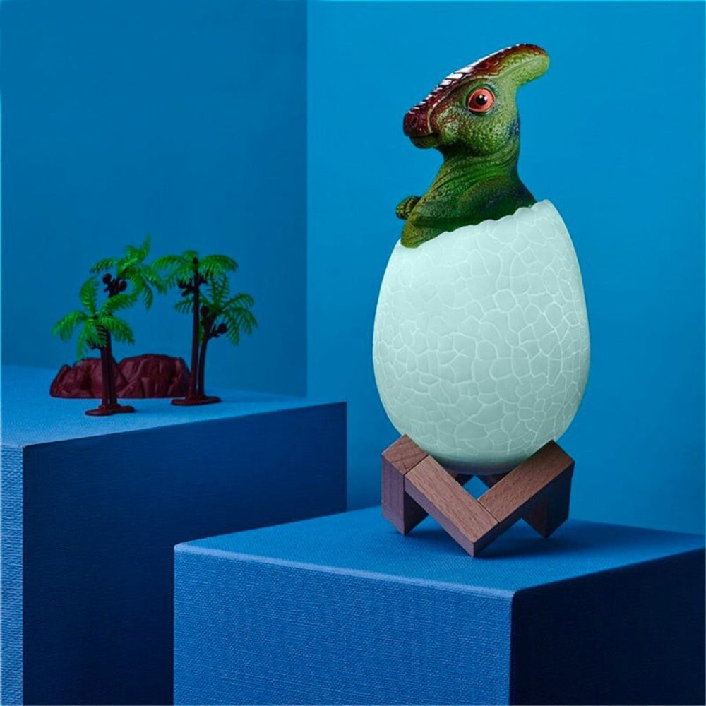 Kids Dinosaur LED Table Lamp Wireless Night Light With Remote Control