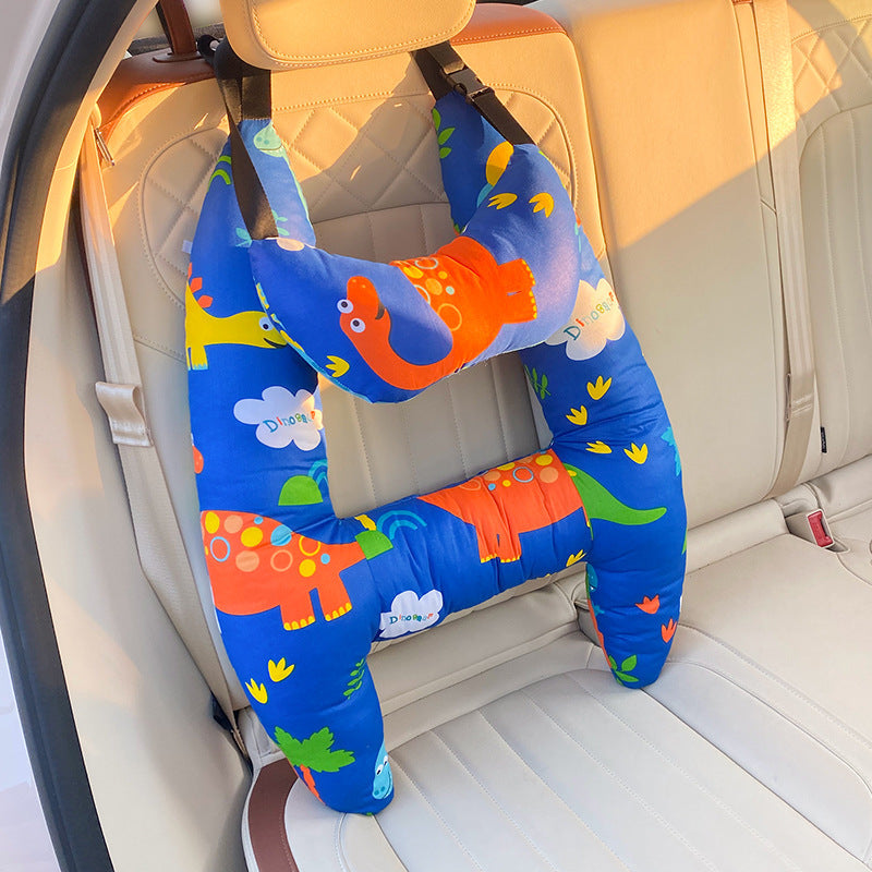 Kids Travel Pillow Head Neck Support Car Seat Sleeping Cushion