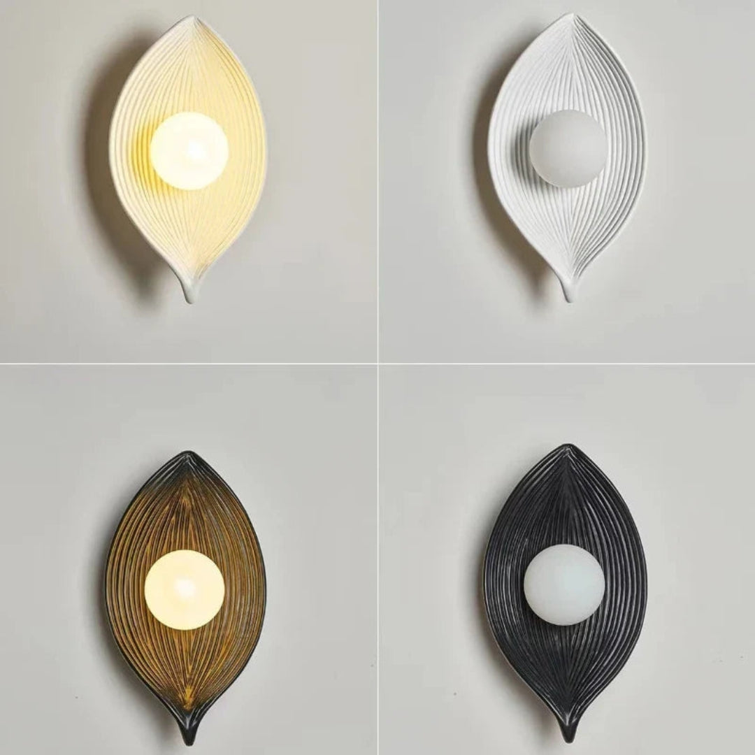 LED Leaf Wall Light Modern Nature Inspired Wall Lamp Decorative LED Wall Sconce