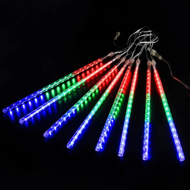 LED Meteor Shower Lights Waterproof Falling Rain Christmas Decoration