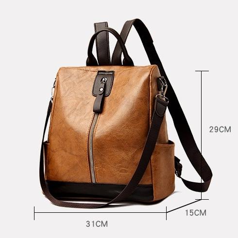 Large Capacity Durable Backpack with Adjustable Shoulder Straps Multi Pocket Travel School Work Backpack