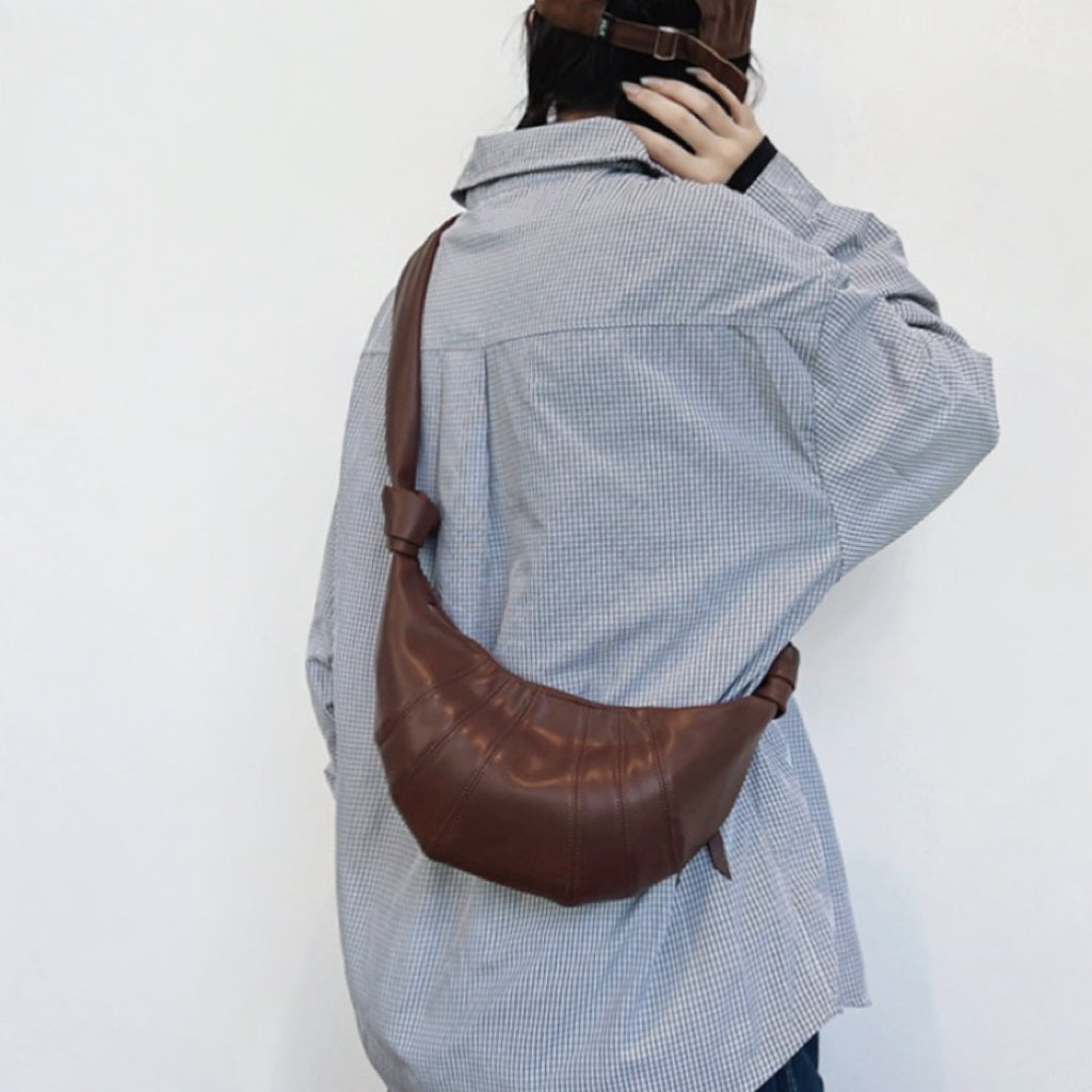 Lightweight Crossbody Shoulder Bag with Adjustable Strap Multi Pocket Everyday Handbag