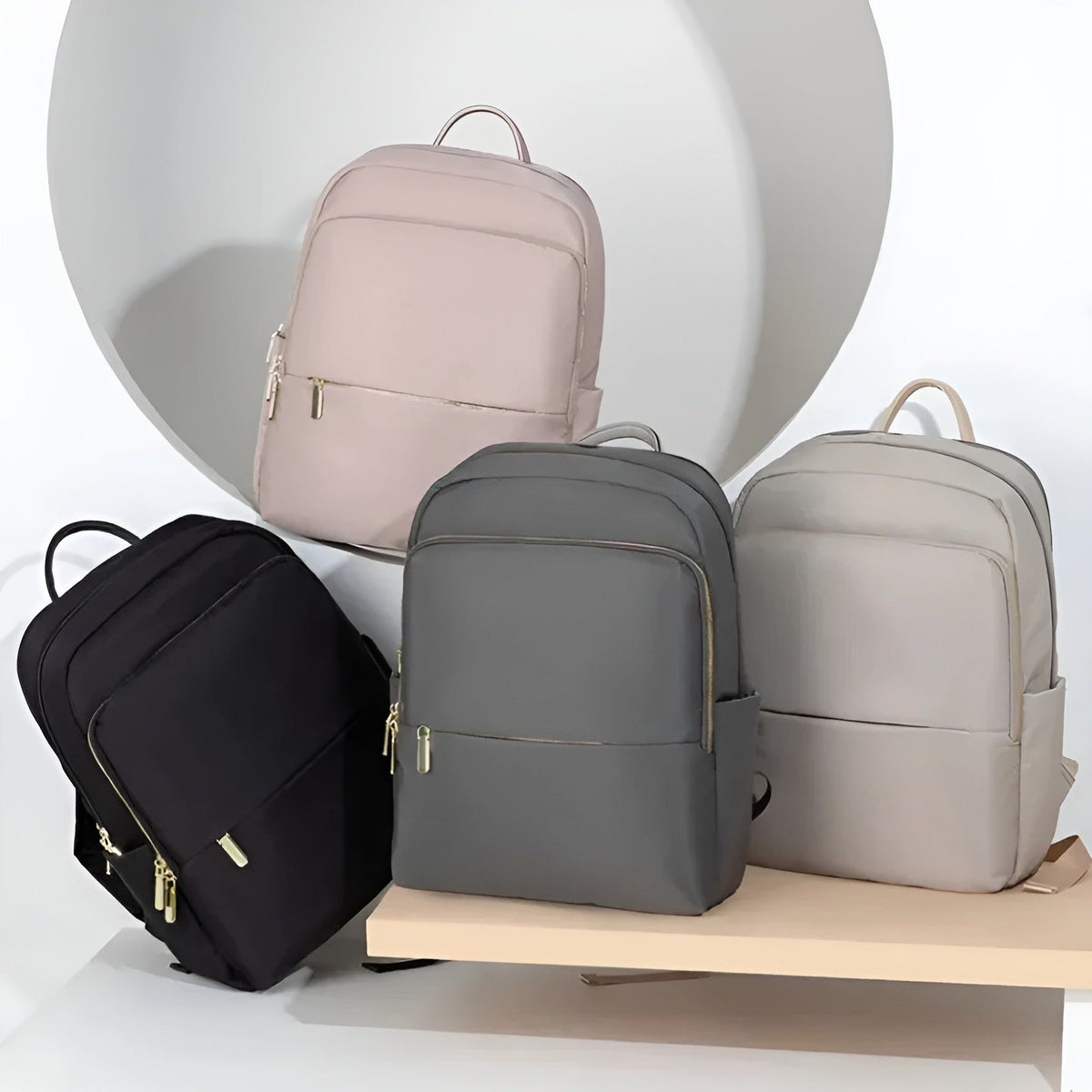 Lightweight Large Capacity Laptop Backpack Waterproof Multifunction Travel Work Backpack
