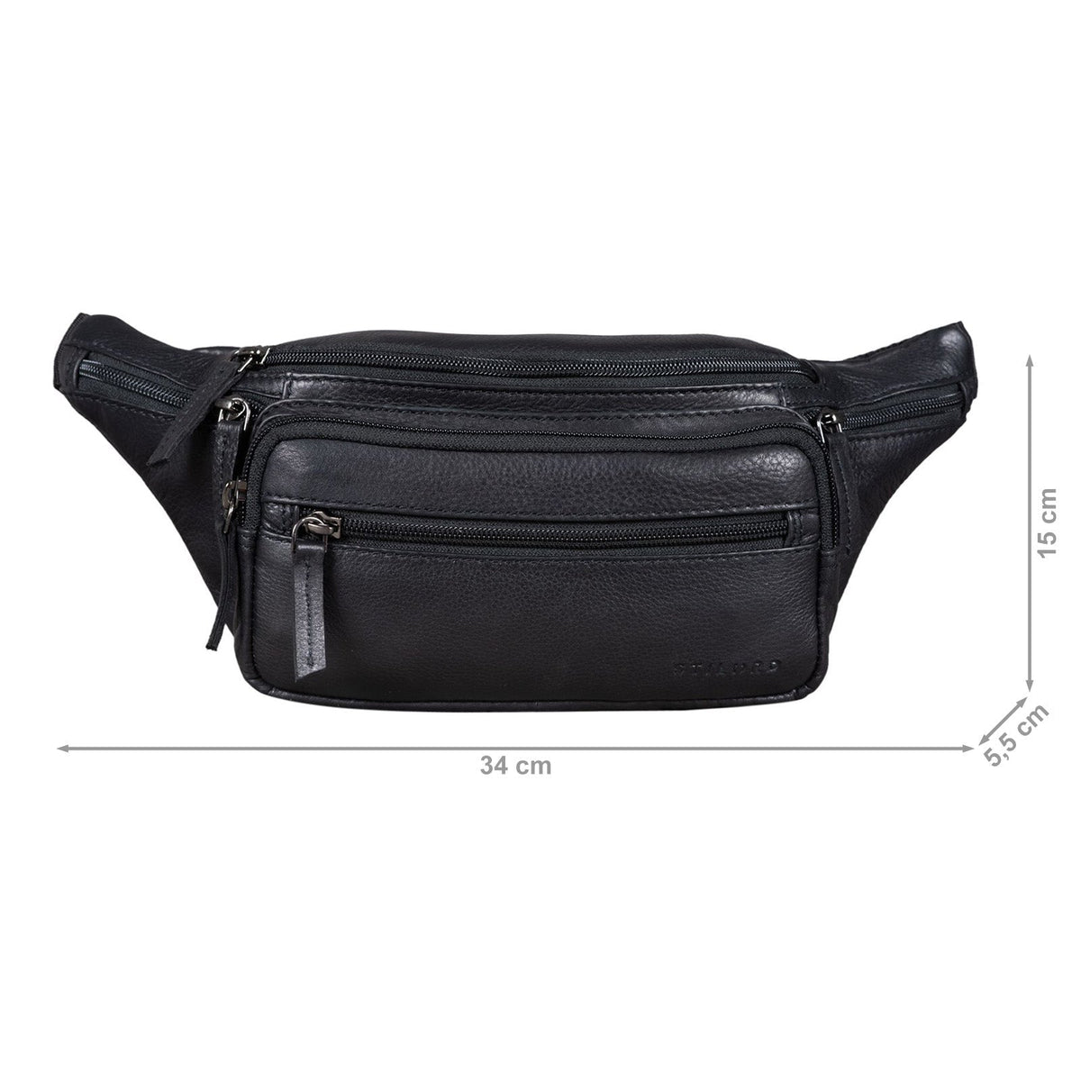 Lightweight Waist Bag Crossbody Belt Bag with Adjustable Strap and Multi Pocket Design