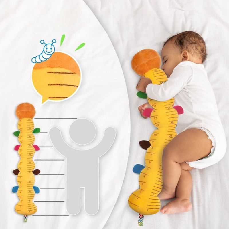 Long Soft Musical Caterpillar Baby Toy Textured Sensory Plush