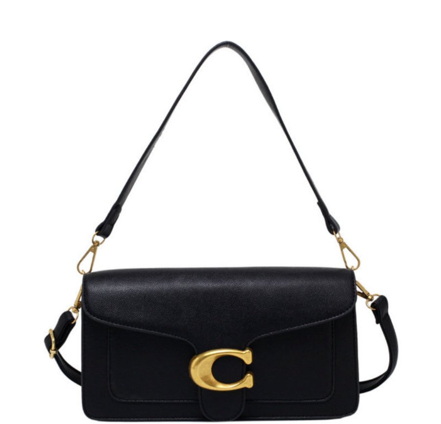 Luxury Vegan Leather Handbag Women's Stylish Designer Shoulder Bag