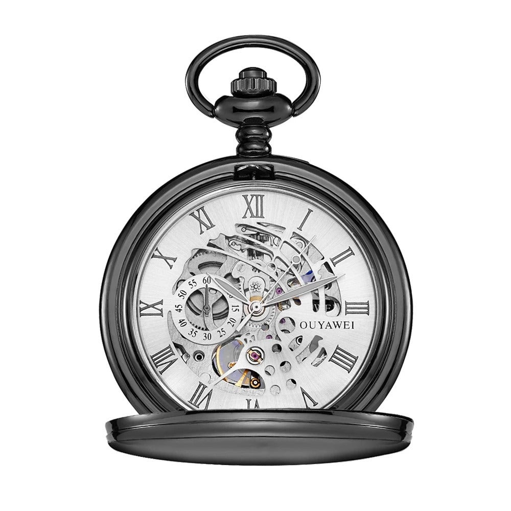 Mechanical Luxury Pocket Watch Classic Vintage Style Manual Wind Timepiece