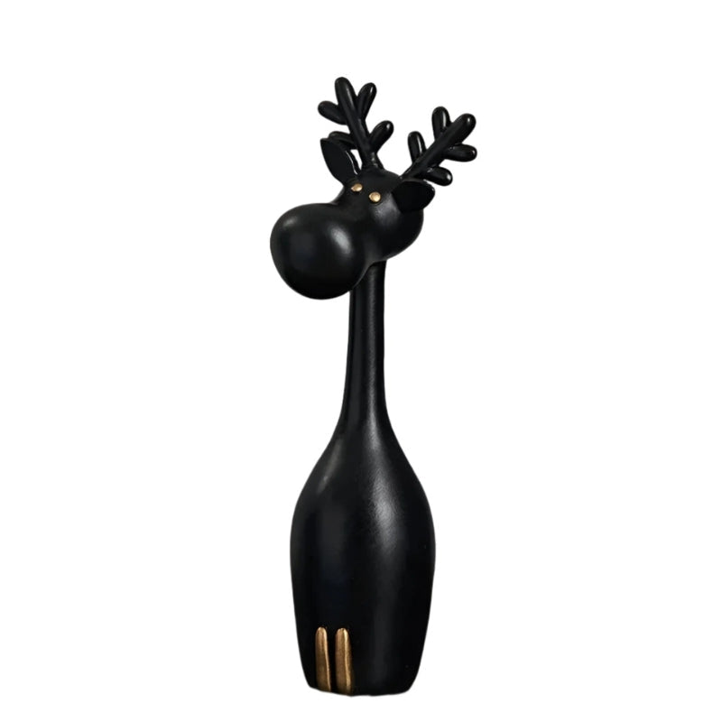 Minimalist Animal Sculptures Modern Home Decor Abstract Decorative Figurines