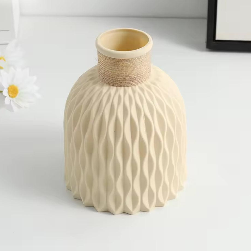 Modern Flower Vase – Minimalist Decorative Vase for Fresh Flowers & Home Decor