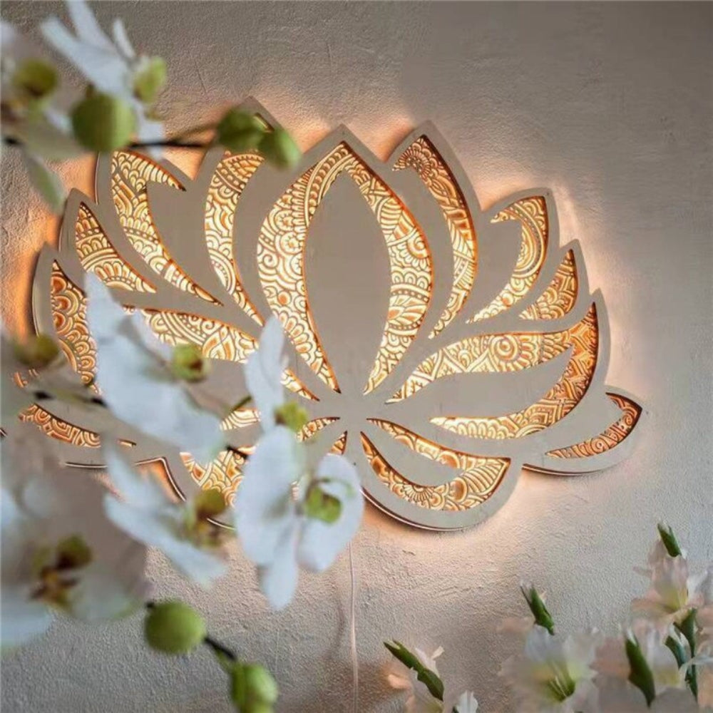 Modern Flower Wall Light Artistic Ambient Interior Wall Lamp
