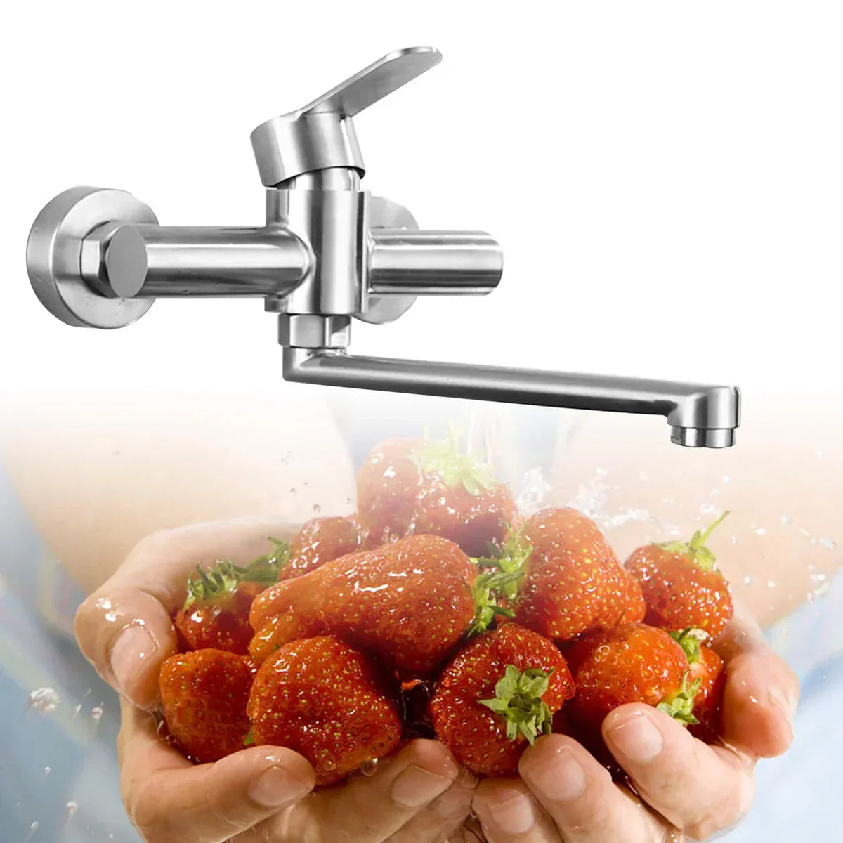 Modern Kitchen Faucet 360 Swivel Spout Single Handle Sink Mixer Tap
