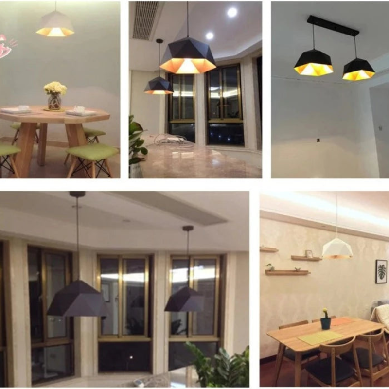 Modern LED Pendant Light Adjustable Hanging Ceiling Lamp Kitchen Dining Lighting