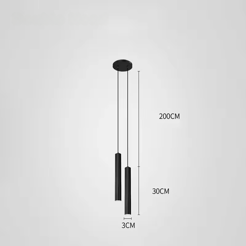 Modern LED Pendant Light Minimalist Hanging Ceiling Lamp