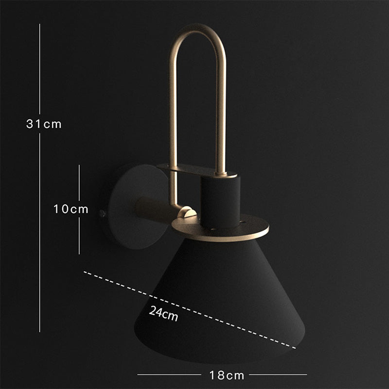 Modern LED Wall Light Minimalist Indoor Wall Lamp for Bedroom Living Room Hallway Lighting