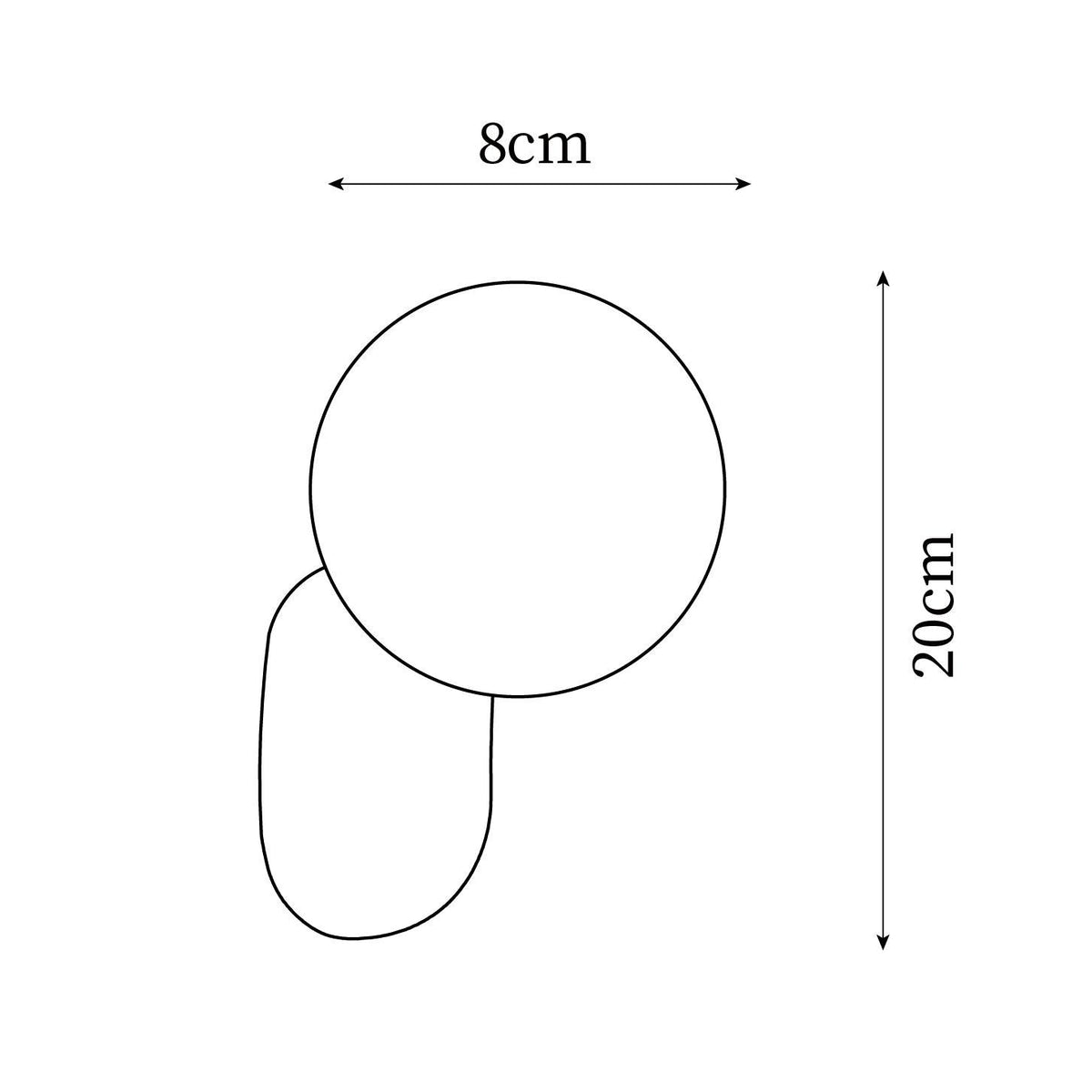 Modern Resin LED Wall Lamp Elegant Energy Efficient Wall Lighting