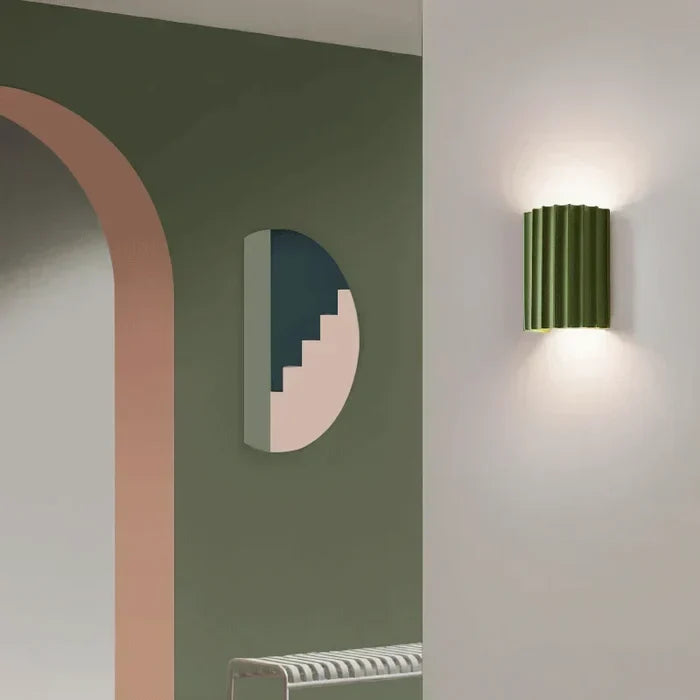 Modern Resin Wall Lamp Artistic LED Decorative Lighting