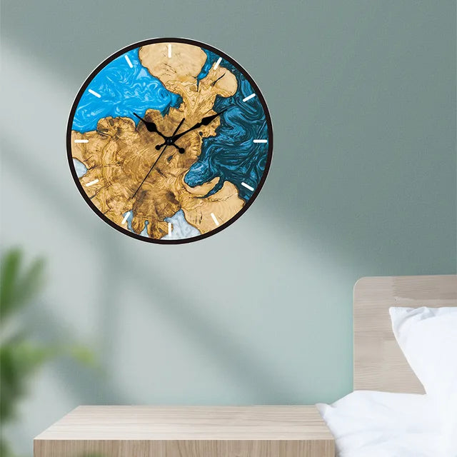 Modern Transparent Wall Clock Minimalist Decorative Wall Clock for Home and Office