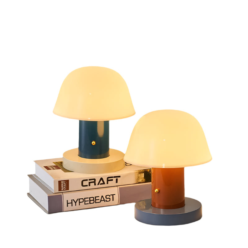 Mushroom Table Lamp Decorative Ambient Bedside Desk Light Bedroom Nightstand