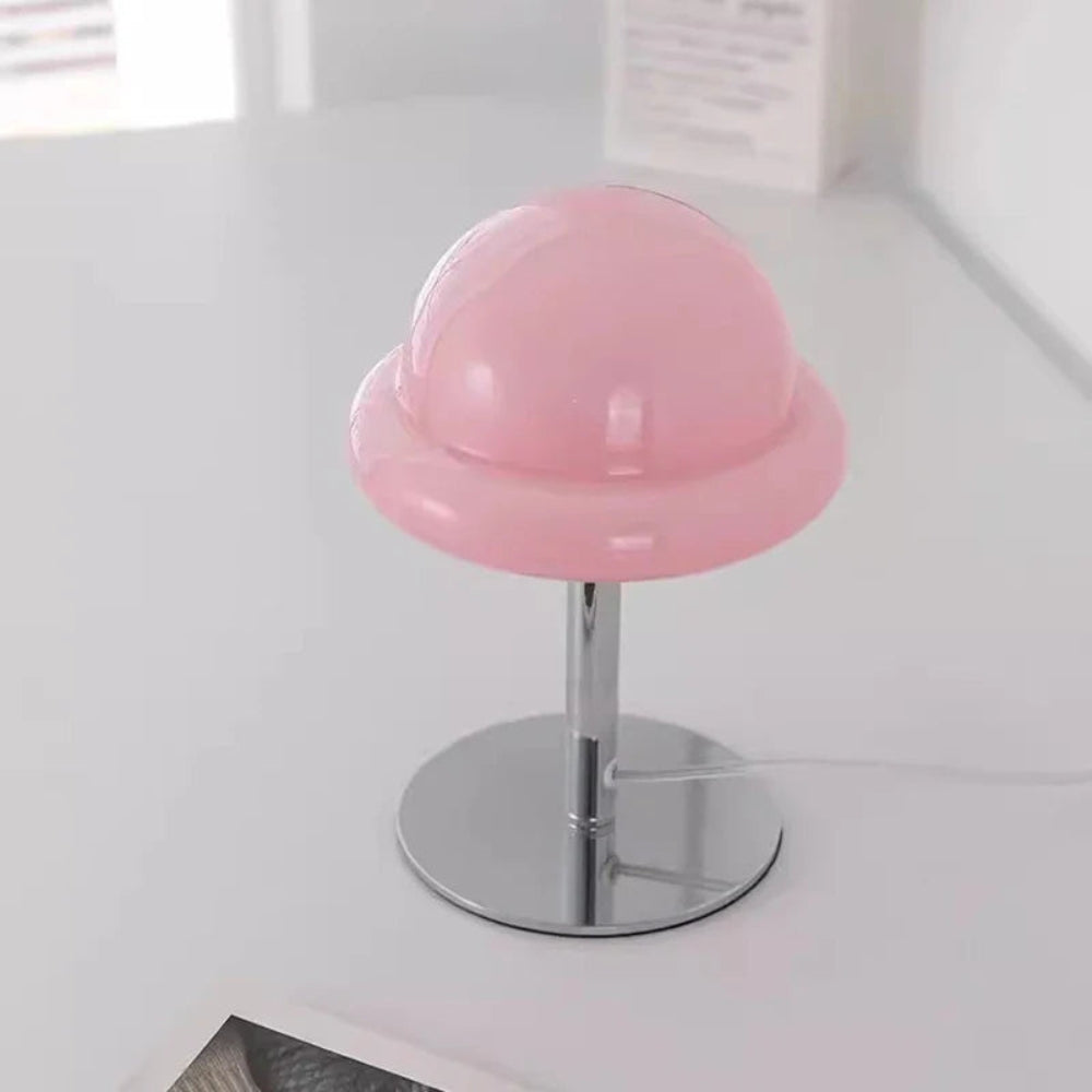 Mushroom Table Lamp with Soft Ambient Light for Bedroom Living Room Decor