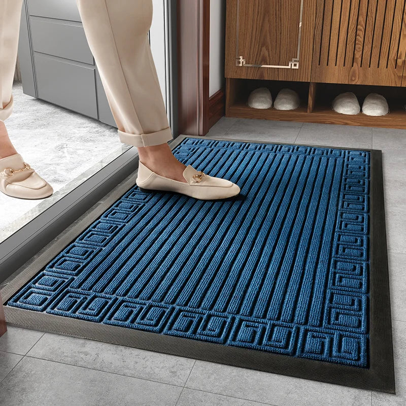 Non Slip Entrance Door Mat Dust Proof Indoor Floor Mat Durable Entryway Rug