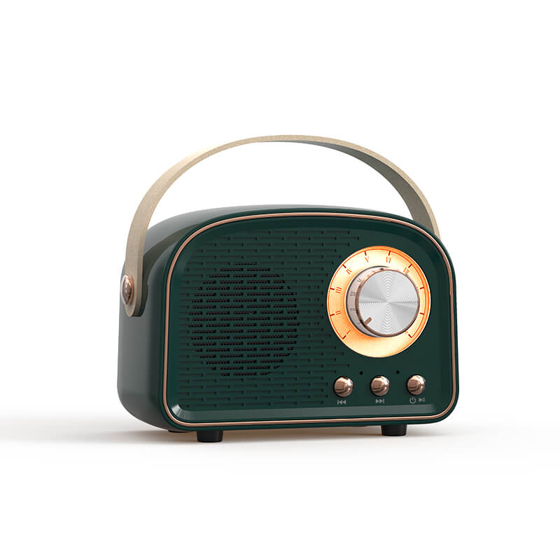 Nostalgix Retro Radio Bluetooth Speaker Vintage Design Wireless Sound System