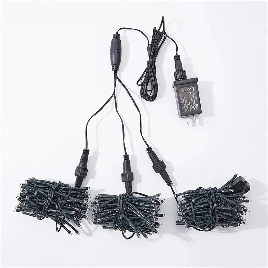 Outdoor LED Meteor Shower Lights Enchanting Decorative String Lights