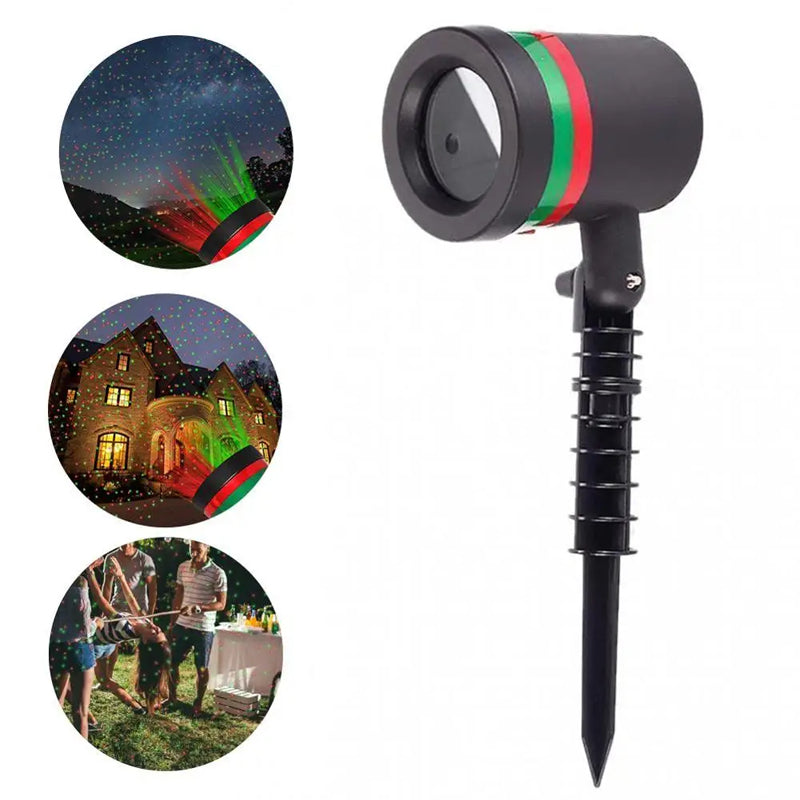 Outdoor Laser Projector Christmas House Light Decoration