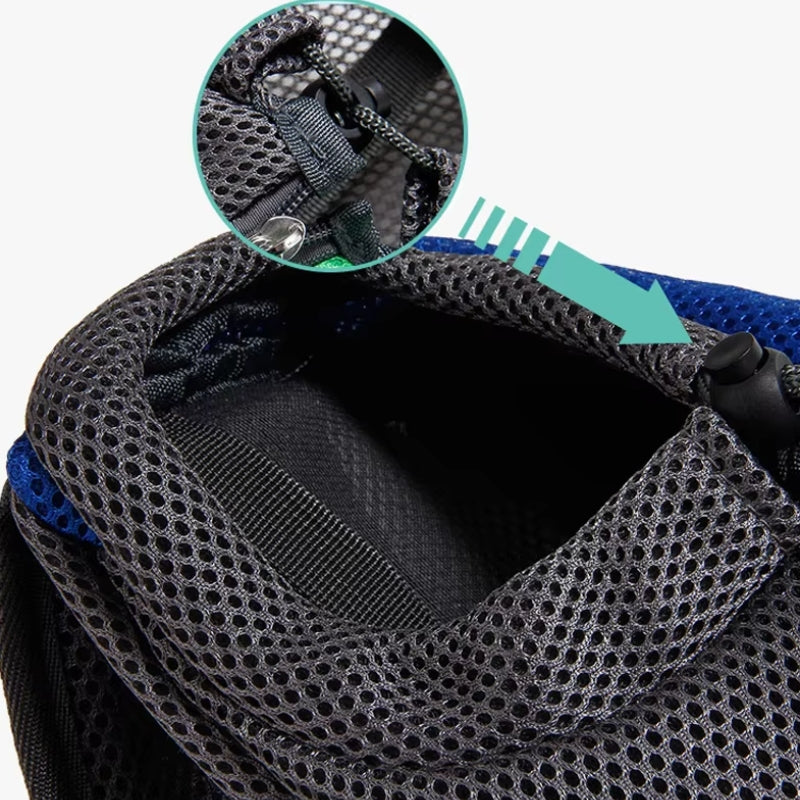 Pet Sling Carrier Bag Lightweight Secure Safety Strap Adjustable Opening Breathable