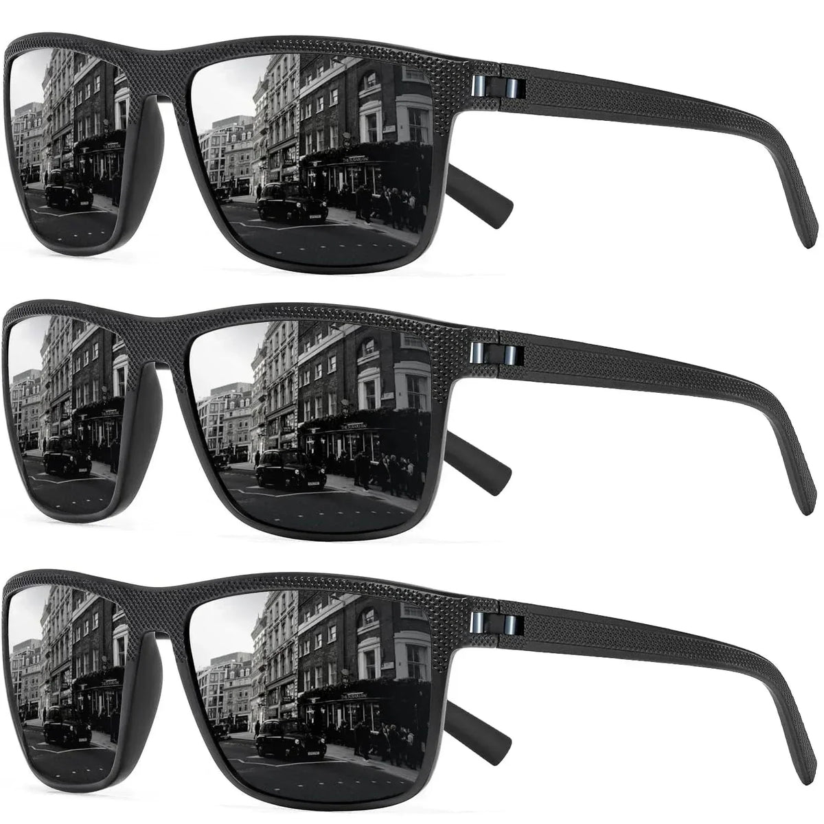 Polarized Sunglasses 3 Pack β UV400 Protection for Outdoor Activities