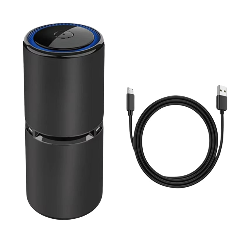 Portable Air Purifier with Ionizer Compact Desktop and Car Air Cleaner