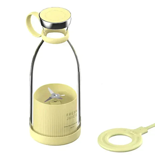 Portable Travel Blender for Smoothies and Shakes β USB Rechargeable Mini Blender Bottle