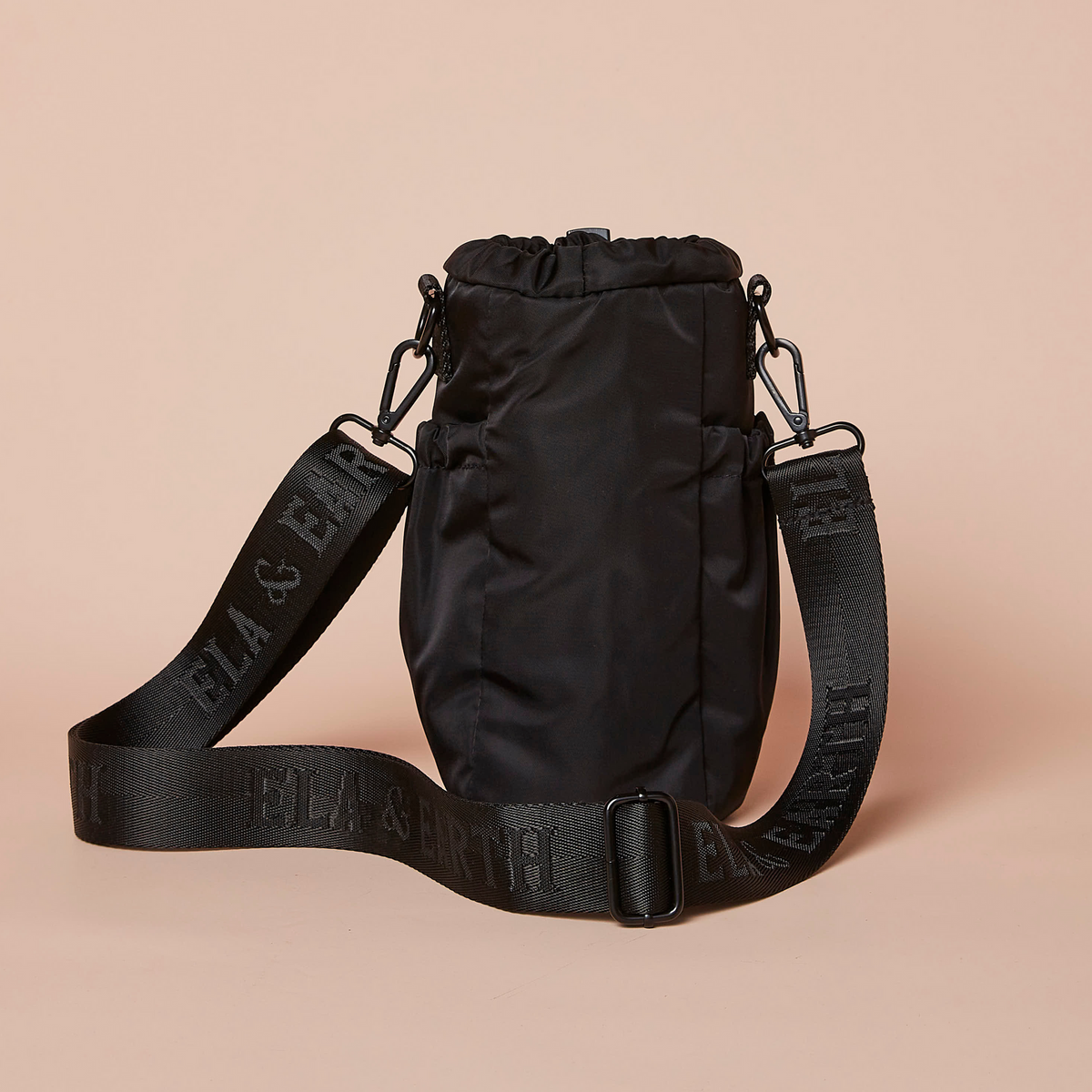 Portable Water Bottle Carrier Bag Adjustable Shoulder Strap Travel Holder